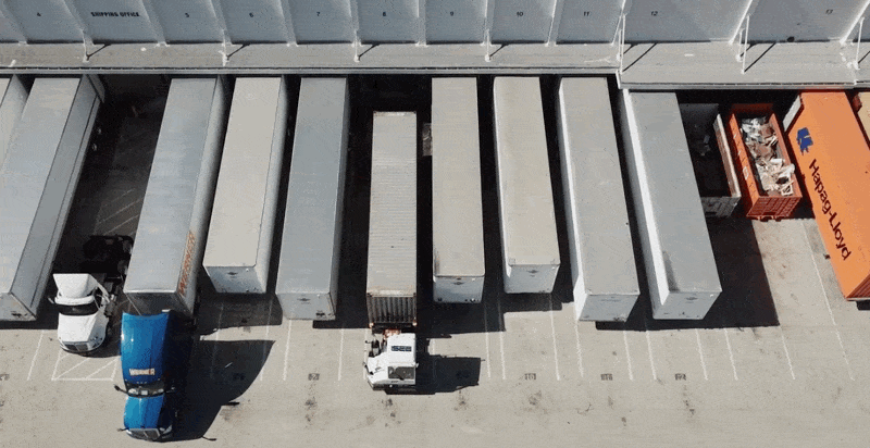 ISEE’s autonomous yard trucks operate in constrained terminal environments, moving containers without human intervention to improve throughput and reduce turnaround times.