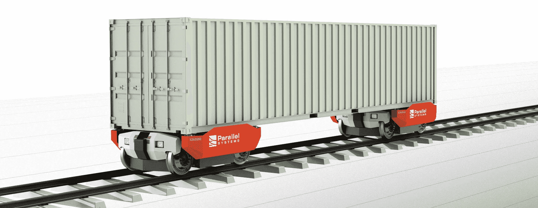 Modular Electric Freight on Rail by Parallel Systems