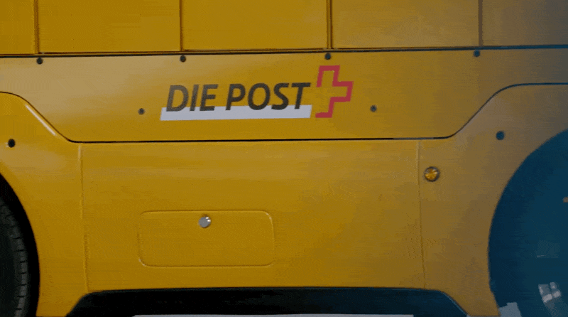 Autonomous, Self-Delivery Vehicle by Swiss Post & Neolix